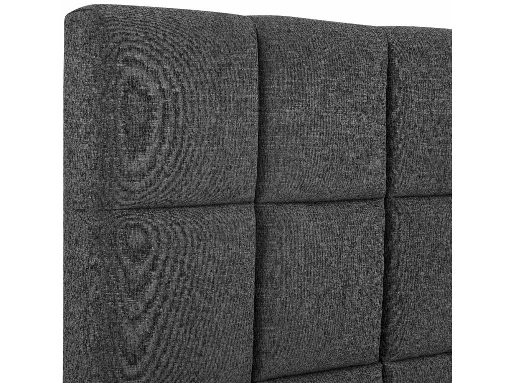 Bridger Upholstered Squares Panel Bed Graphite - image 6