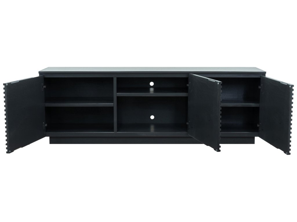 Stardust 74" Three Door TV Stand - image 1