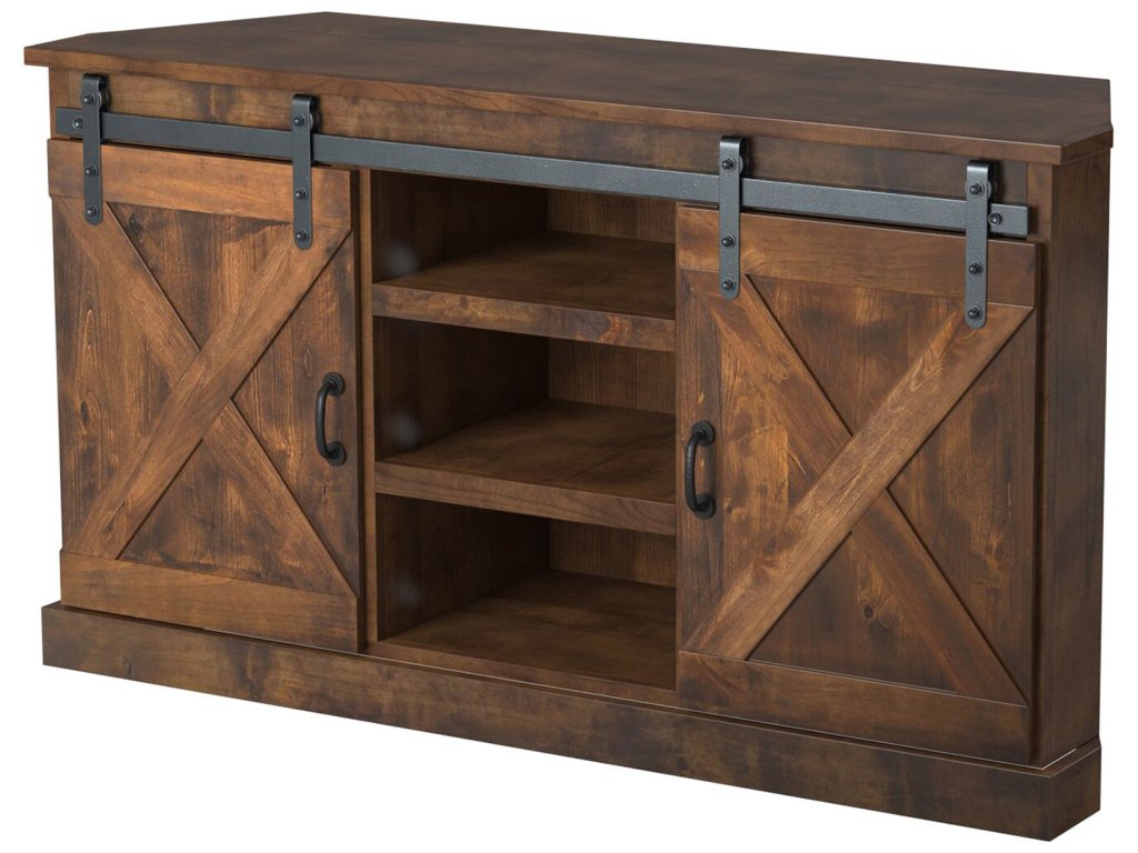 Farmhouse 56" Corner TV Stand - image 1