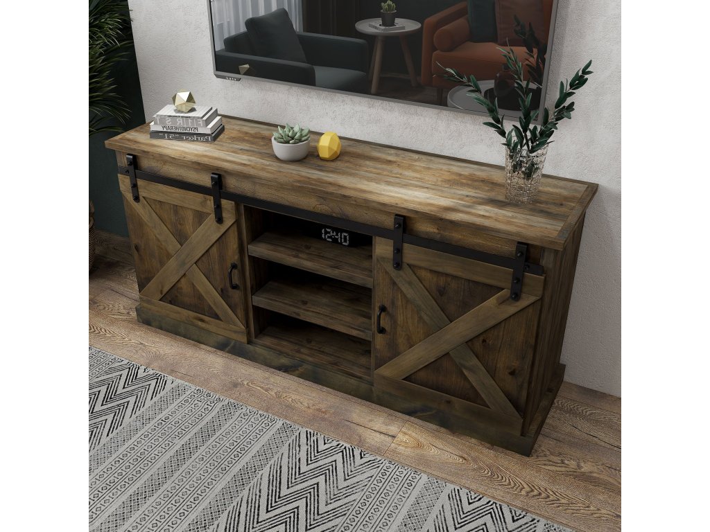Farmhouse 66" TV Stand - image 4