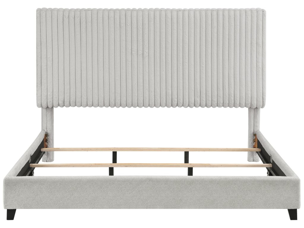 Bridger Upholstered Panel Bed Stone - image 5