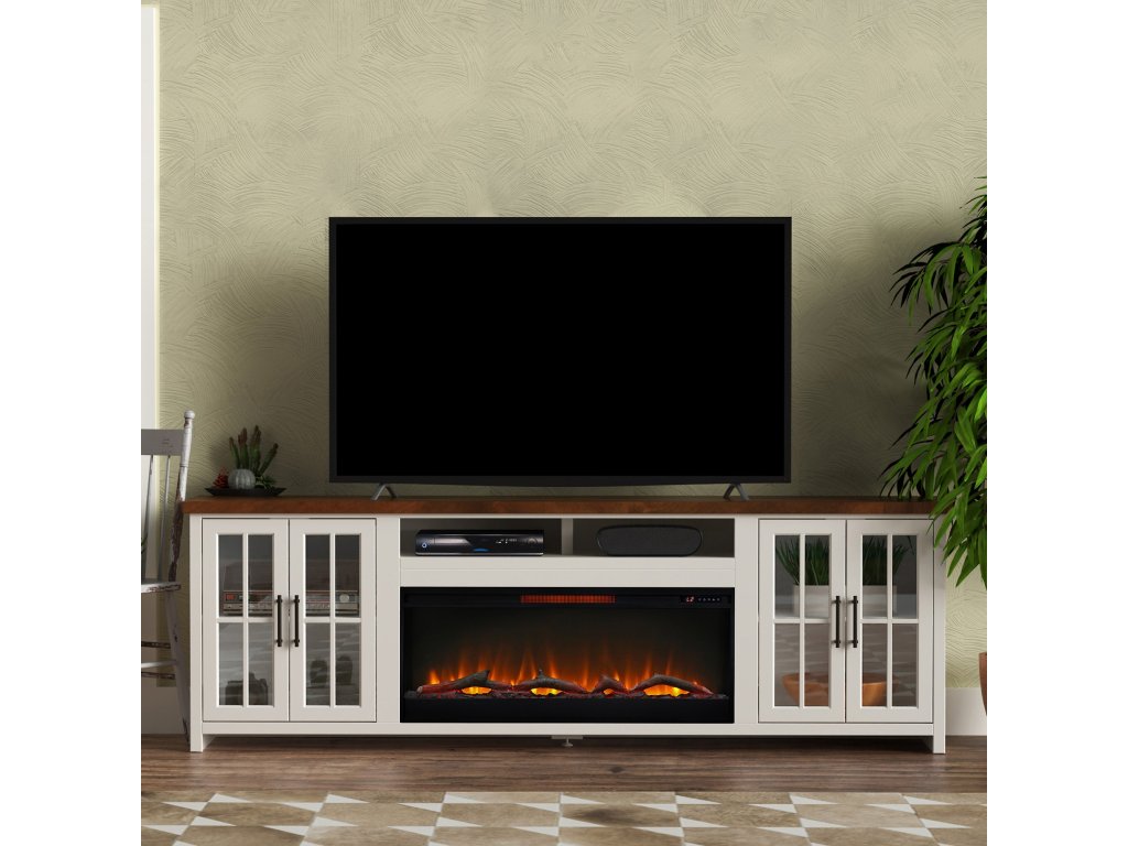 Hampton 97" Fireplace TV Stand - image 1