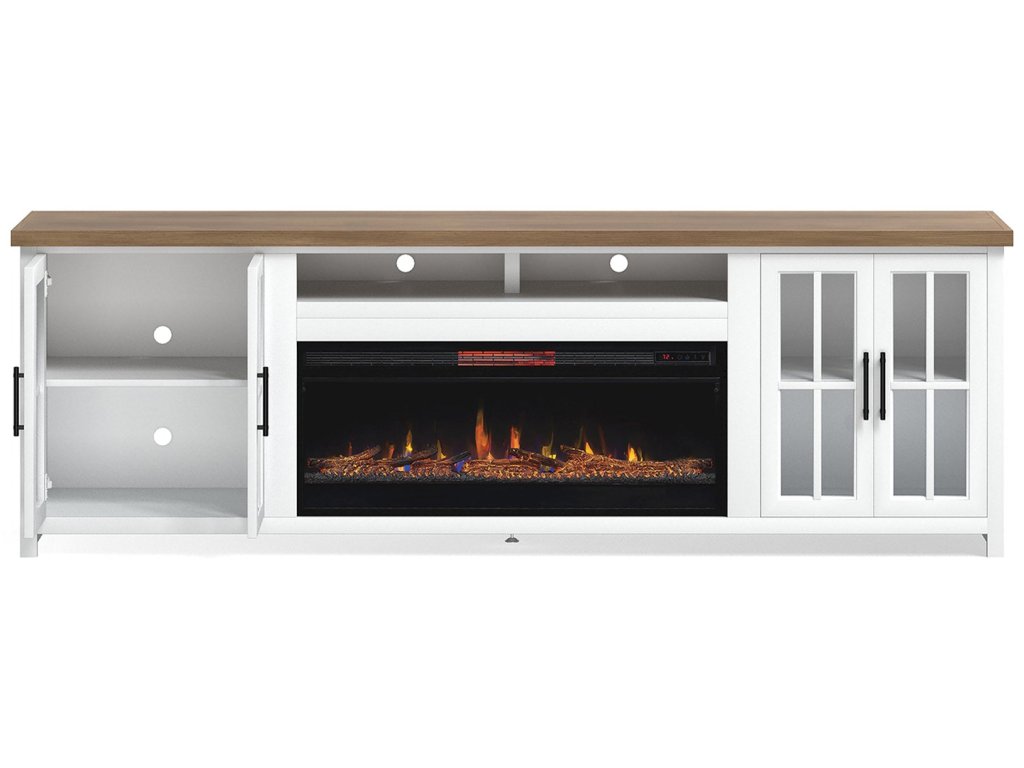 Hampton 97" Fireplace TV Stand - main image