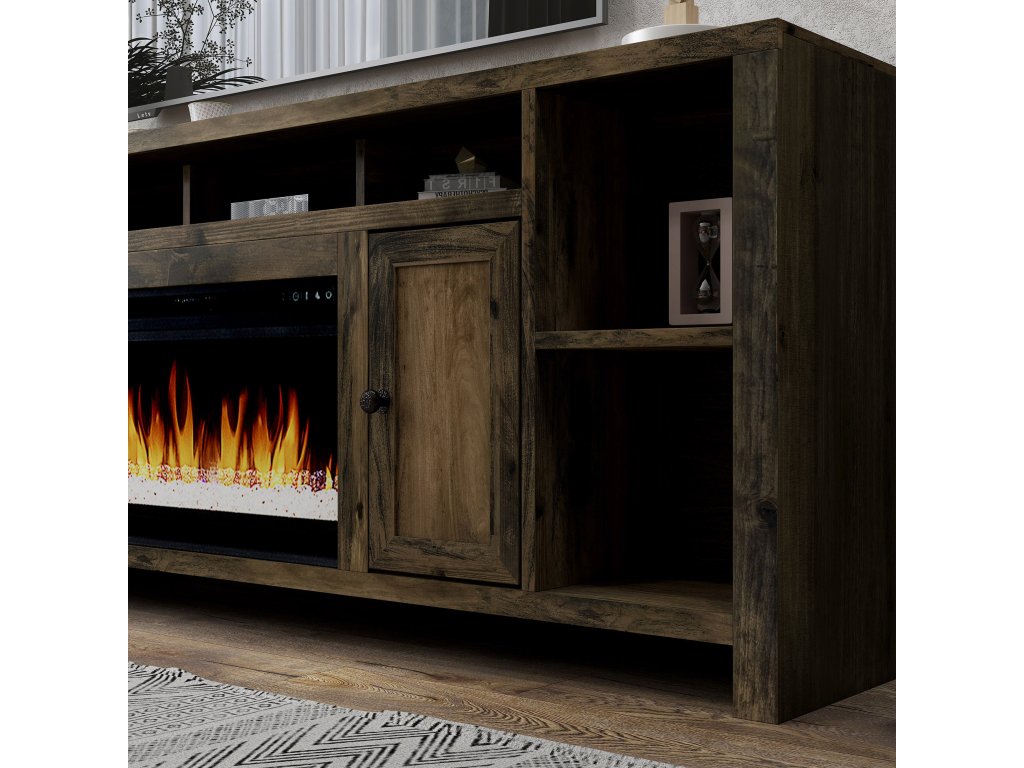 Joshua Creek 84" Fireplace TV Stand - image 3