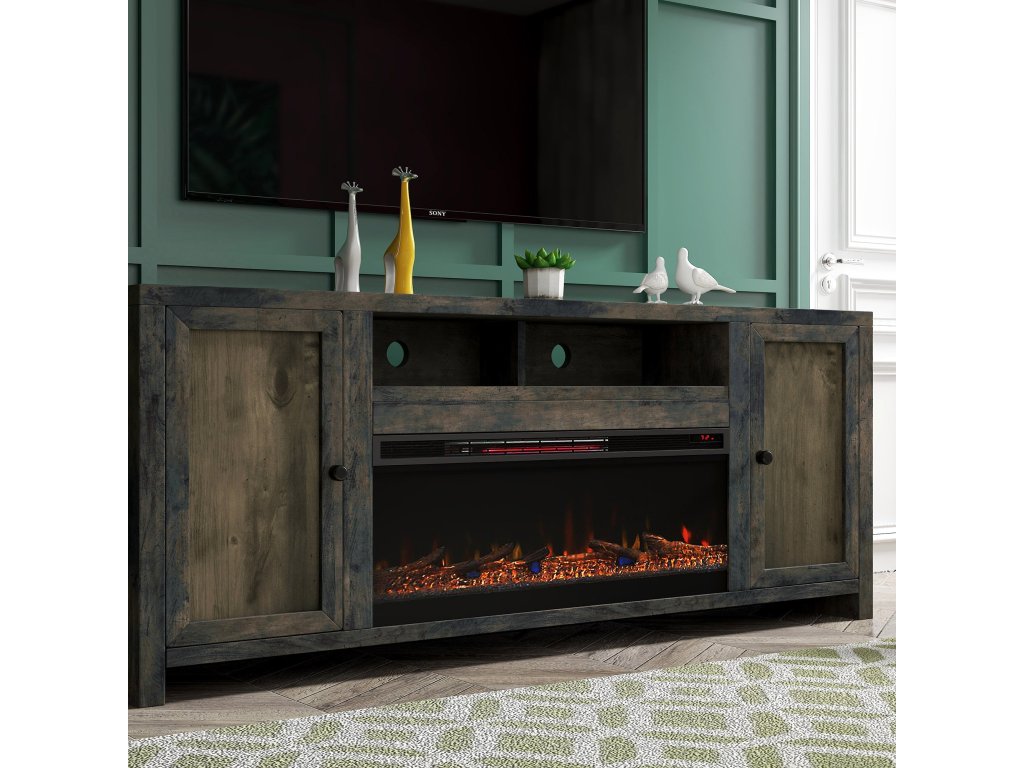 Joshua Creek 83" Fireplace TV Stand - image 2
