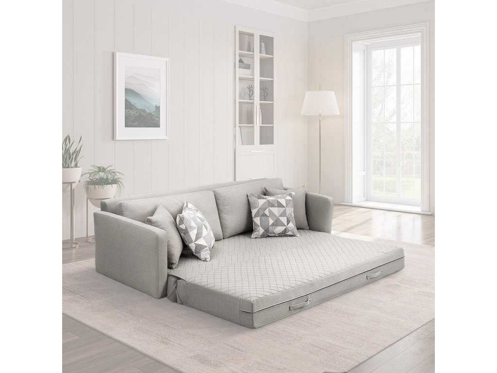 Bishop Grey Convertible Sofa - image 2