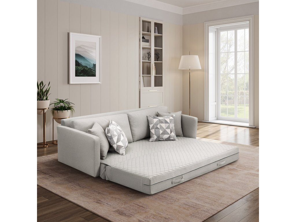 Bishop Grey Convertible Sofa - image 1