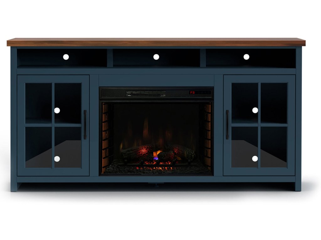 Nantucket 74" Fireplace TV Stand - main image
