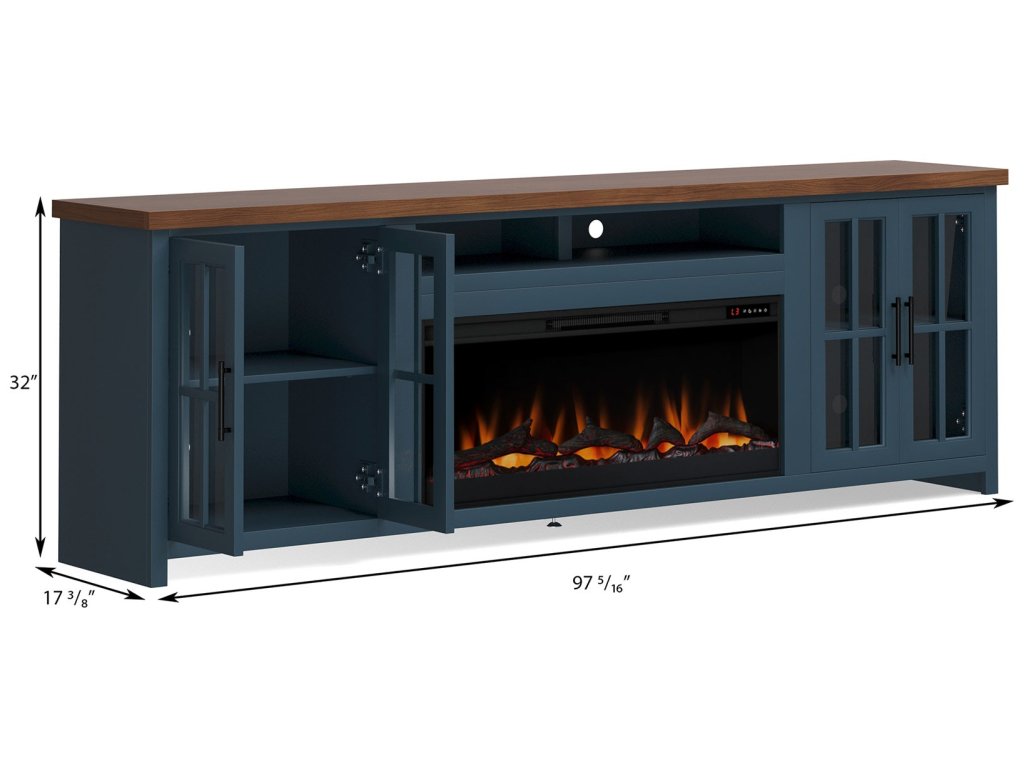 Nantucket 97" Fireplace TV Stand - image 4