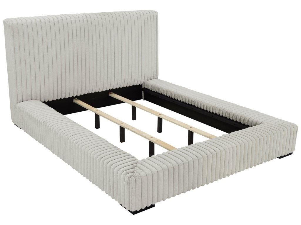 Lotus Upholstered Platform Bed - image 5