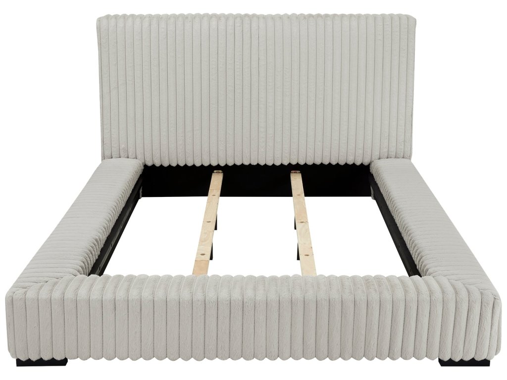 Lotus Upholstered Platform Bed - image 4