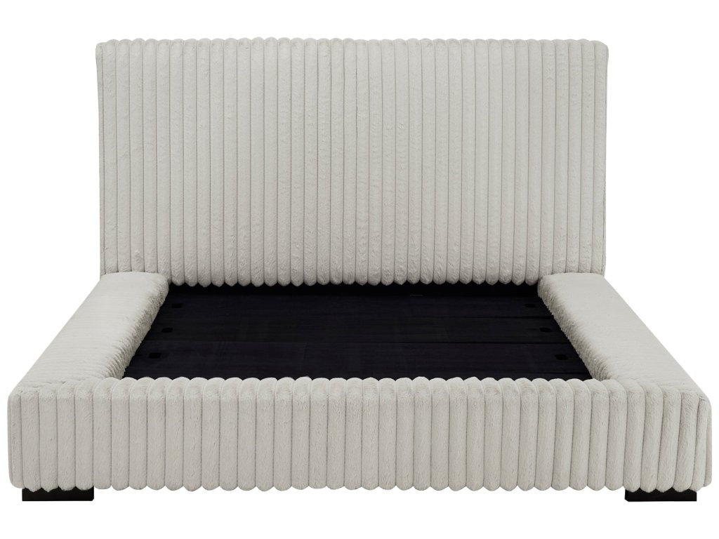 Lotus Upholstered Platform Bed - image 2