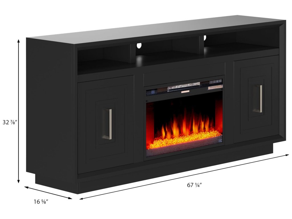 Sunset 68" Fireplace TV Stand - image 2