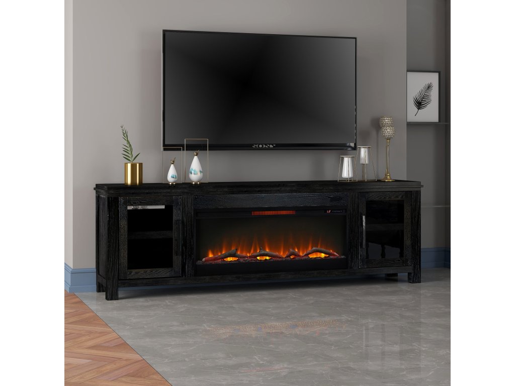 Tybee 86" Fireplace TV Stand - main image