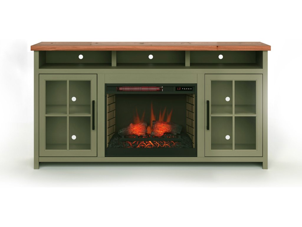 Vineyard 74" Fireplace TV Stand - main image