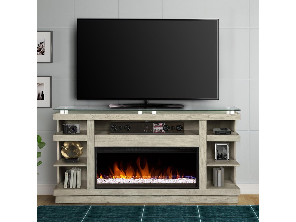 Celino 74" Fireplace TV Stand - image 1