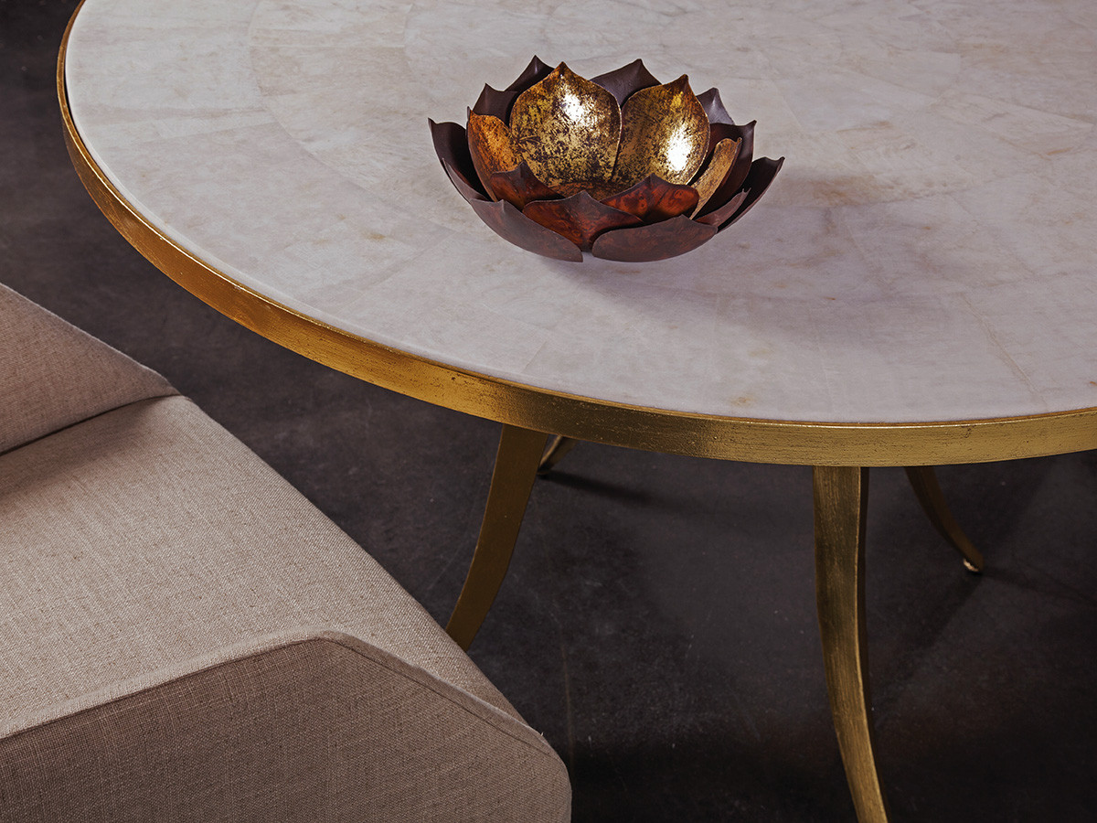 Crystal Stone Round Dining Table - image 2