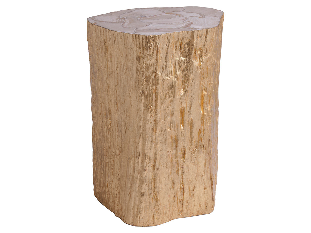 Trunk Segment Accent Table  Leaf - main image