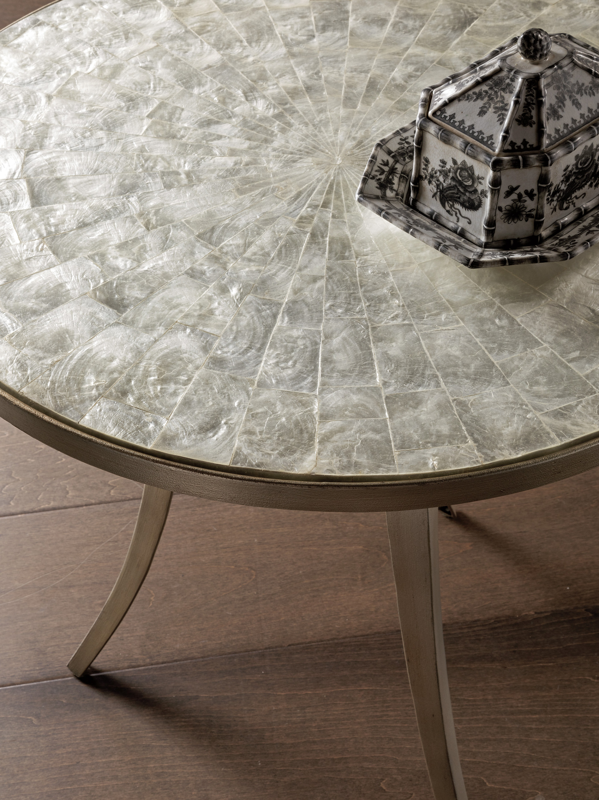 Capiz Round End Table - image 2