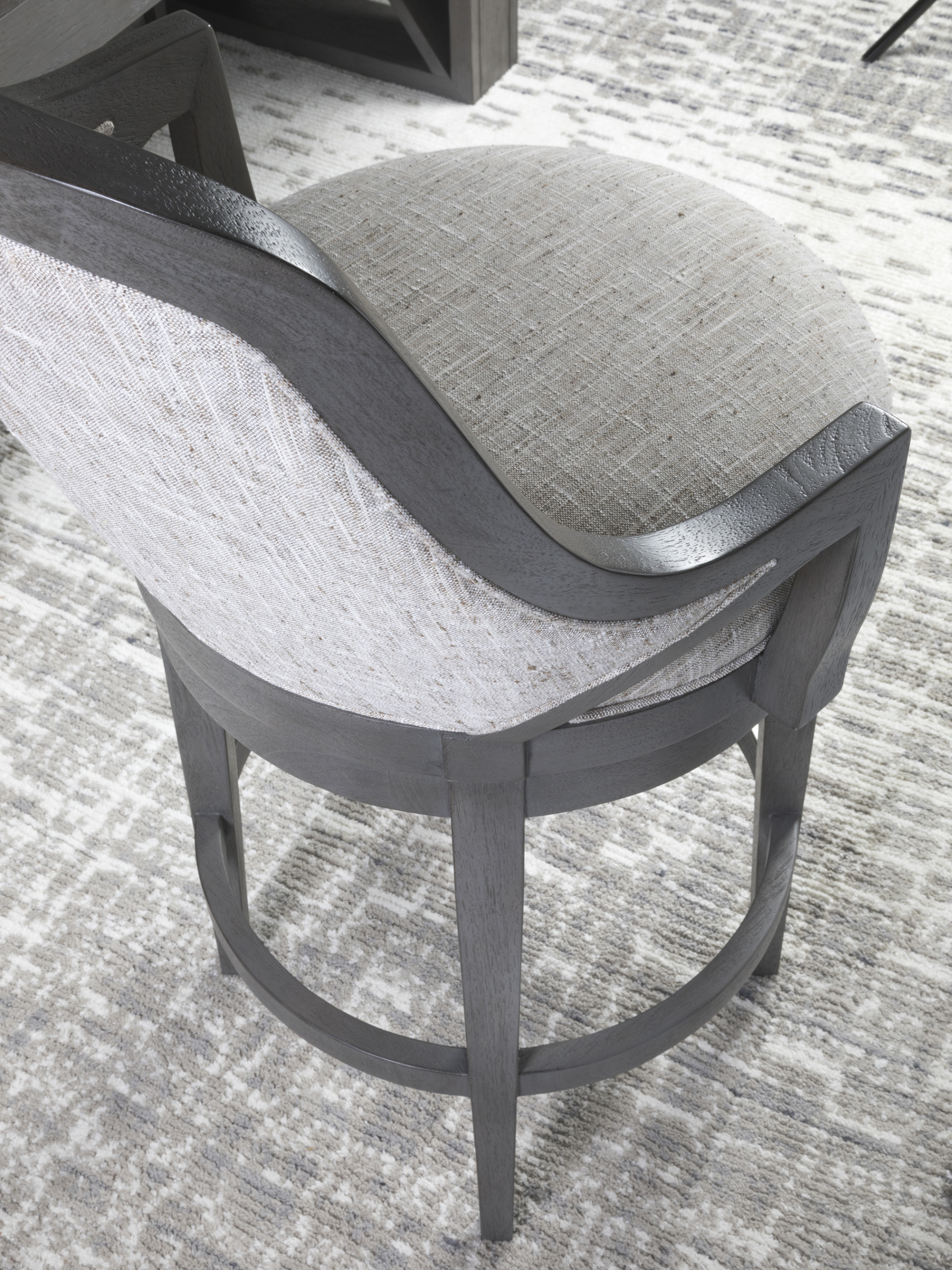 Appellation Upholstered Swivel Bar Stool - image 3