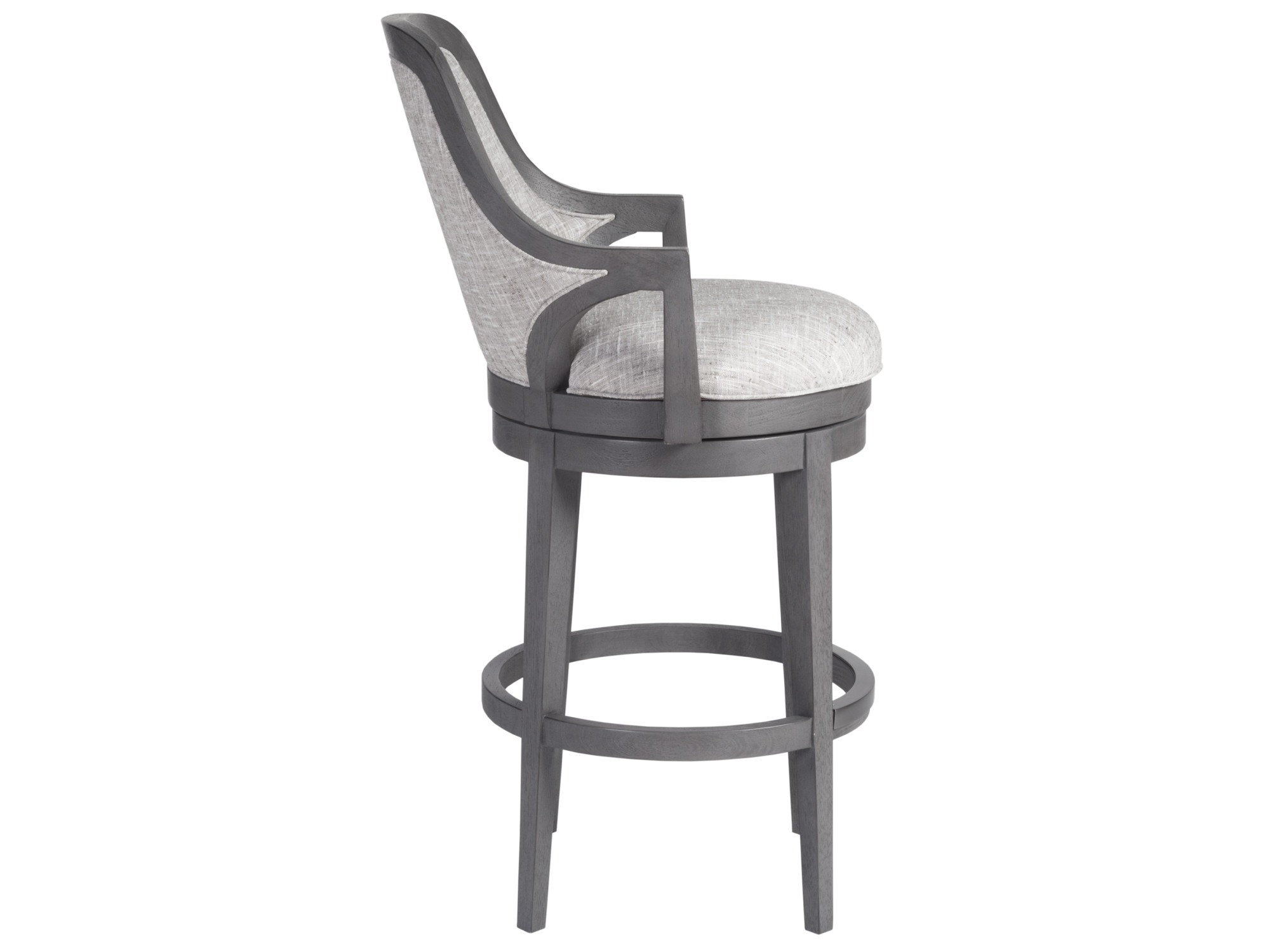 Appellation Upholstered Swivel Bar Stool - image 2