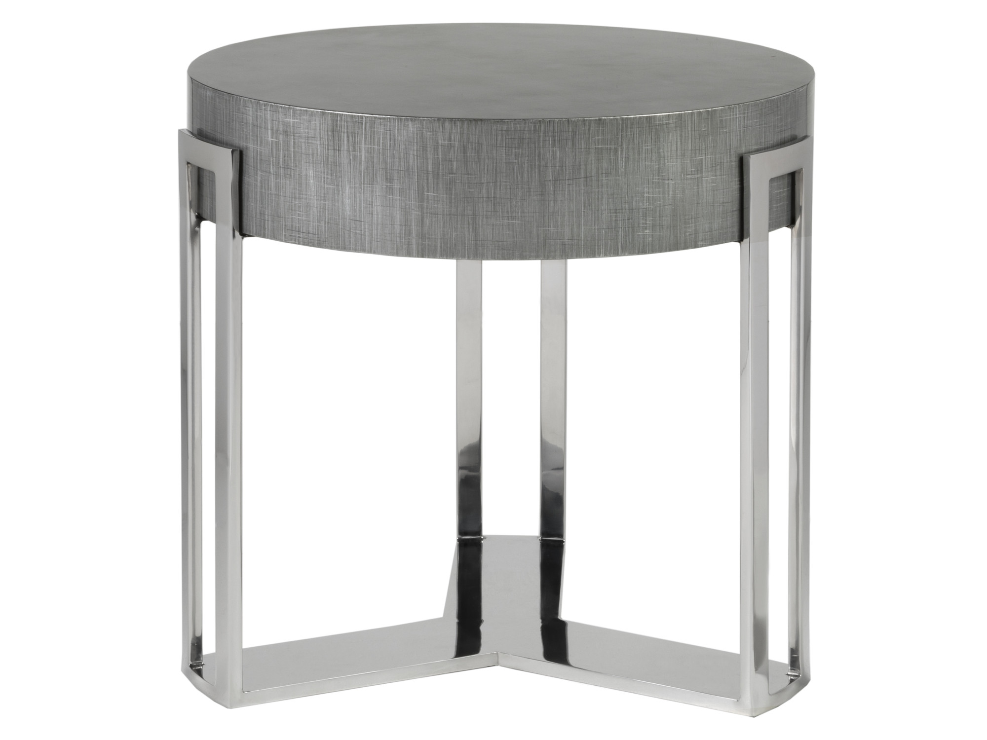 Iridium Round End Table - image 2
