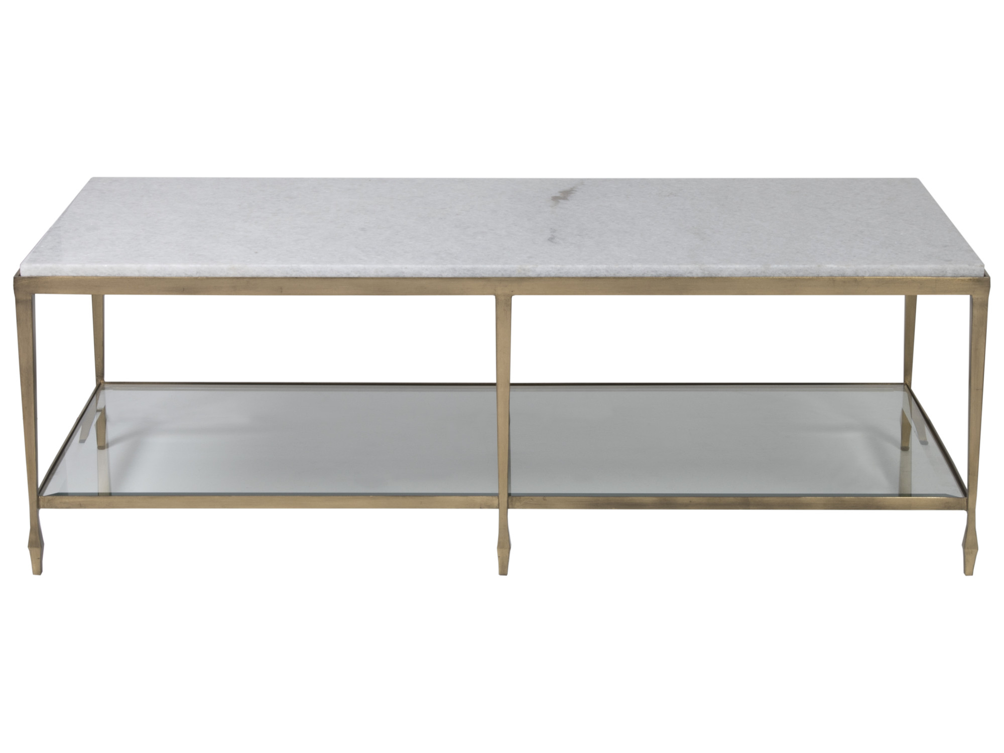 Sashay Gold Rectangular Cocktail Table - image 2