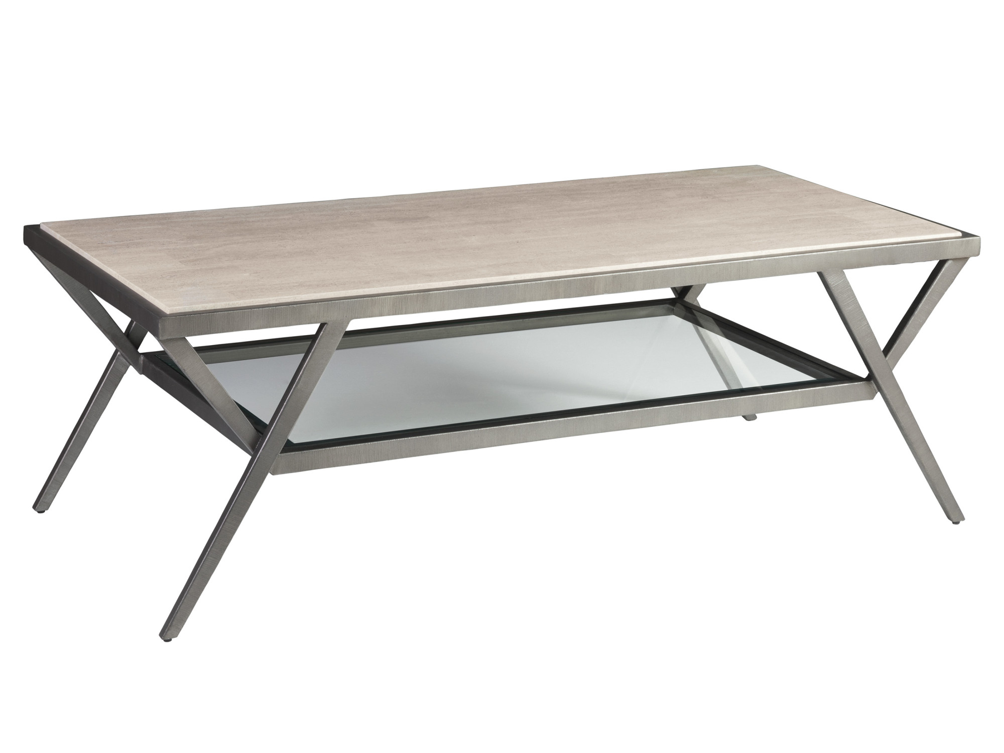 Adamo Silver Gray Cocktail Table - main image