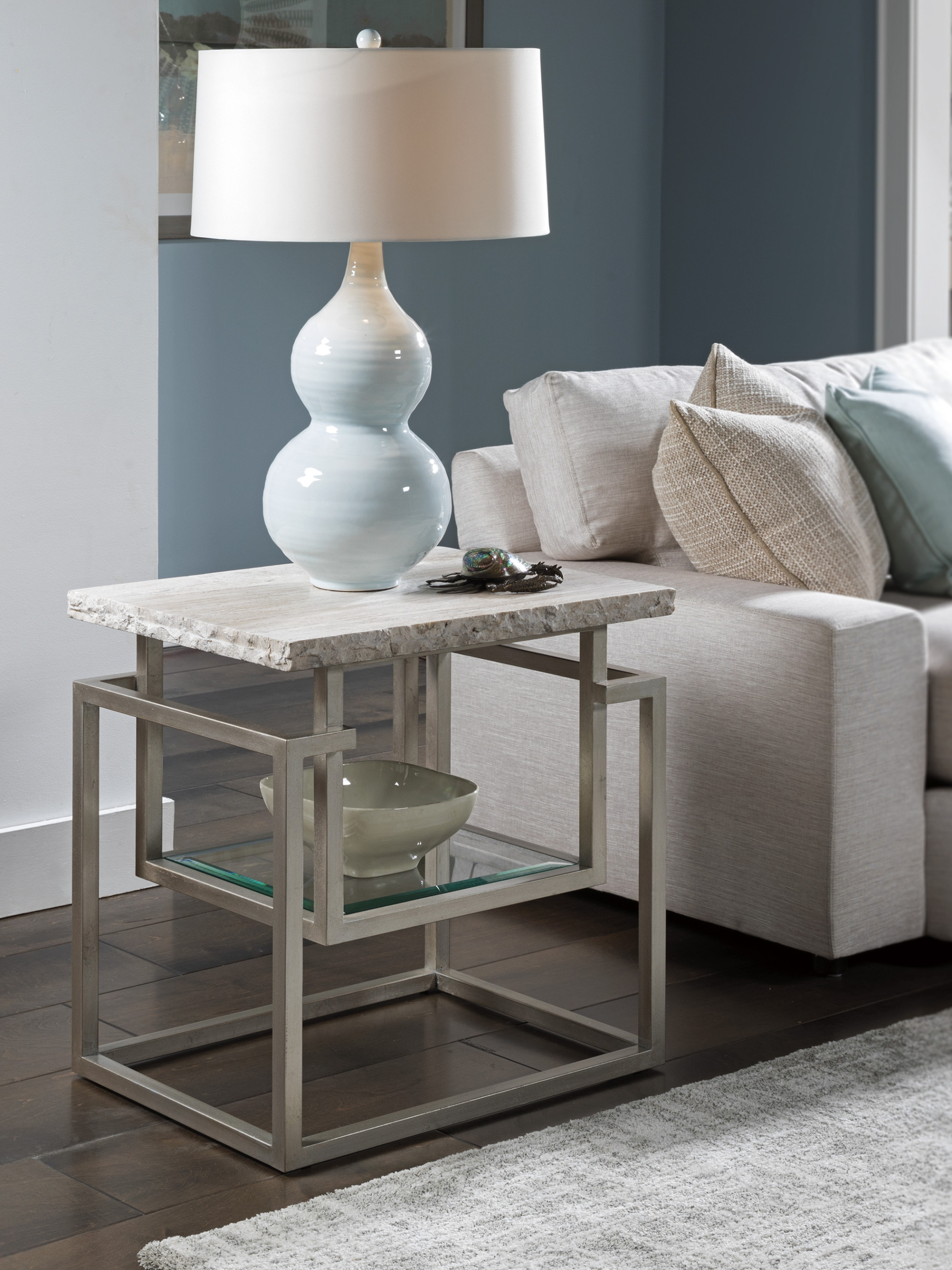 Theo Rectangular End Table - image 1