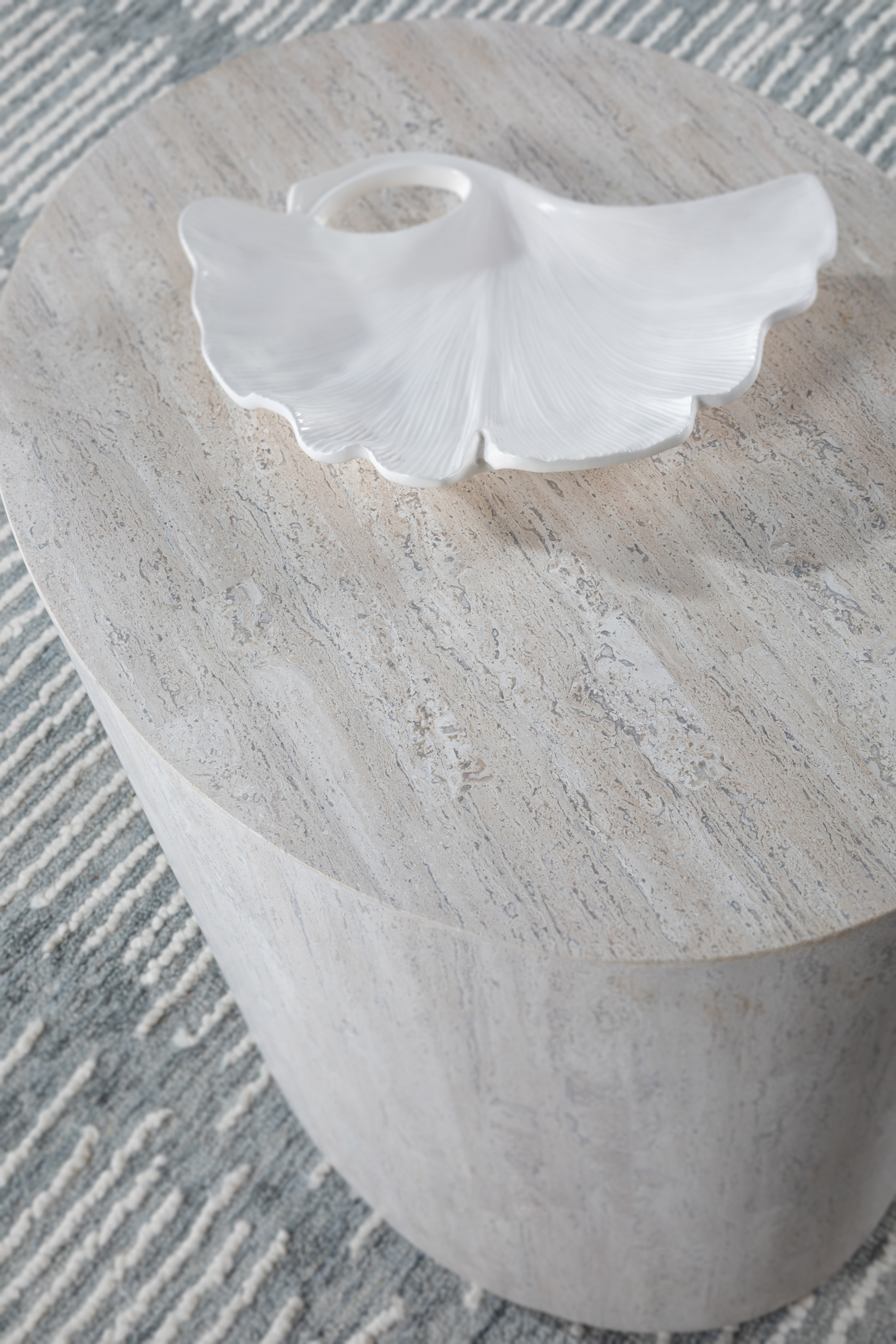 Cassio Oval Side Table - image 3