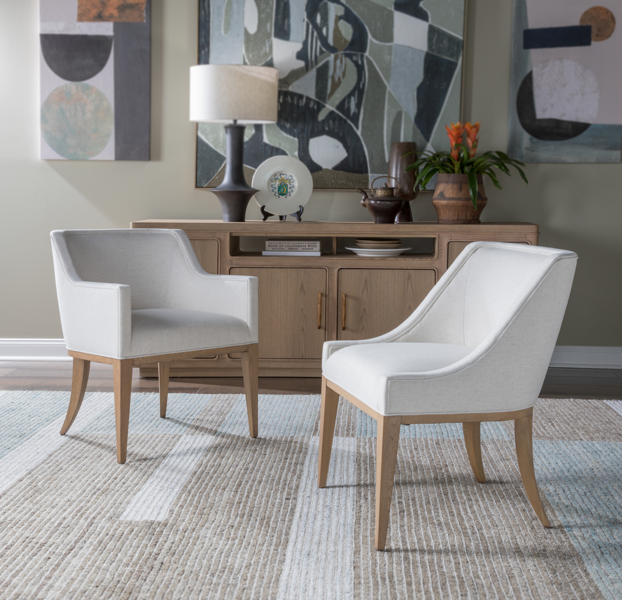 Simpatico Upholstered Side Chair - image 1