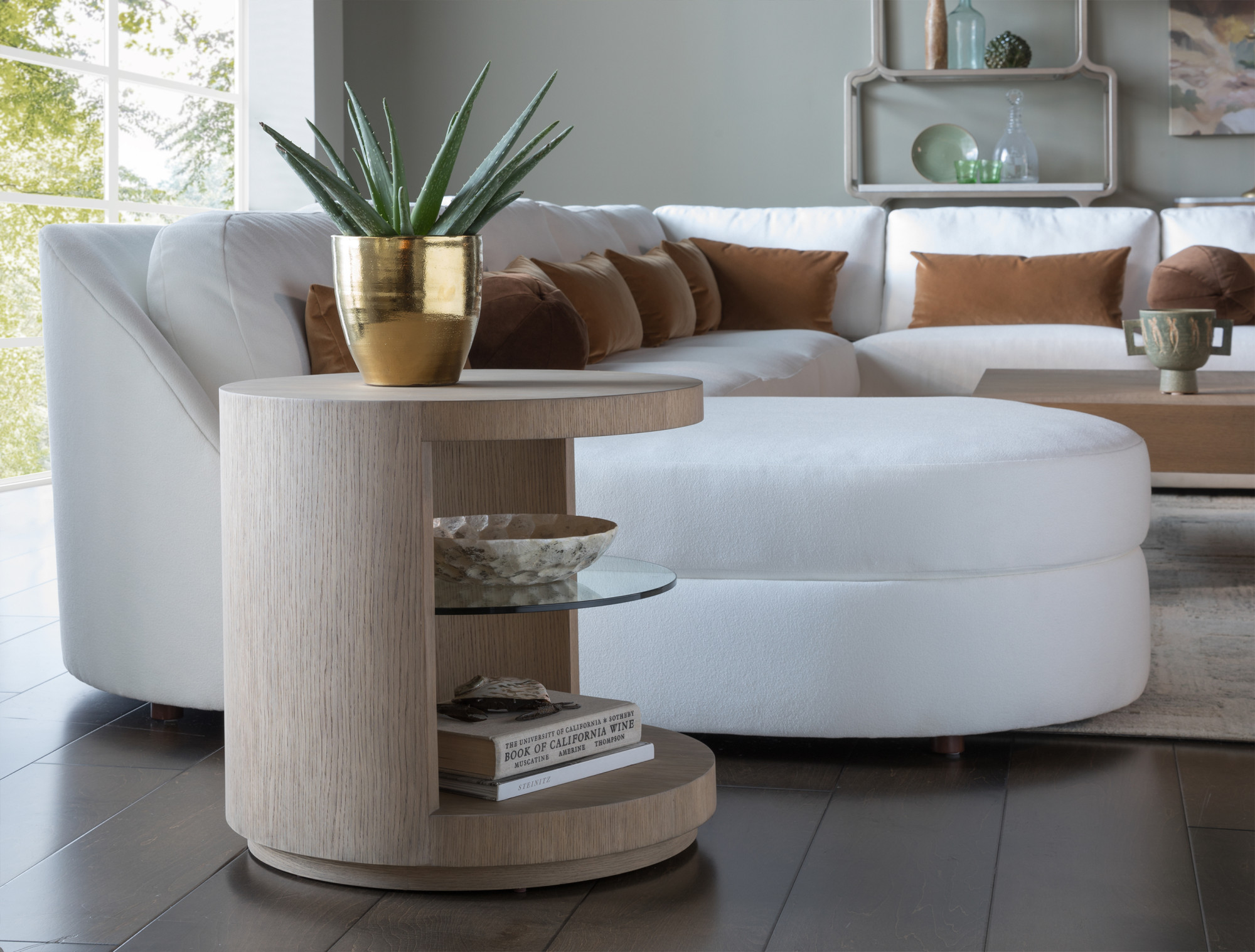 Simpatico Round End Table - image 1