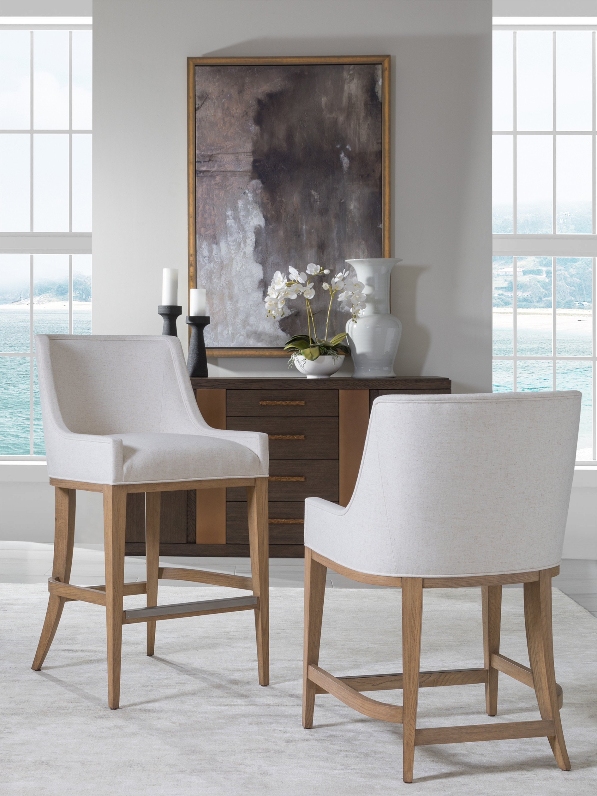 Simpatico Upholstered Bar Stool - image 1