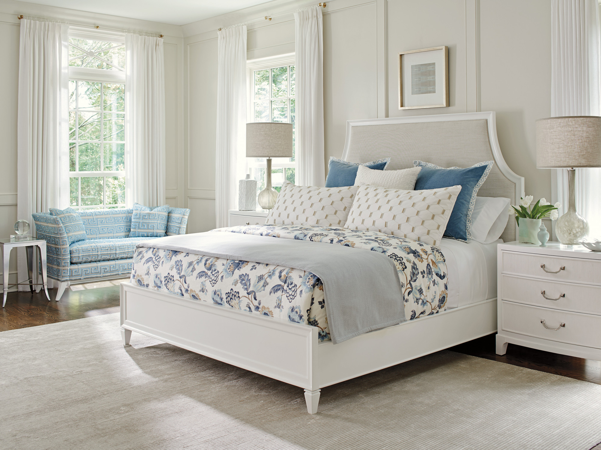 Inverness Upholstered Bed - image 1