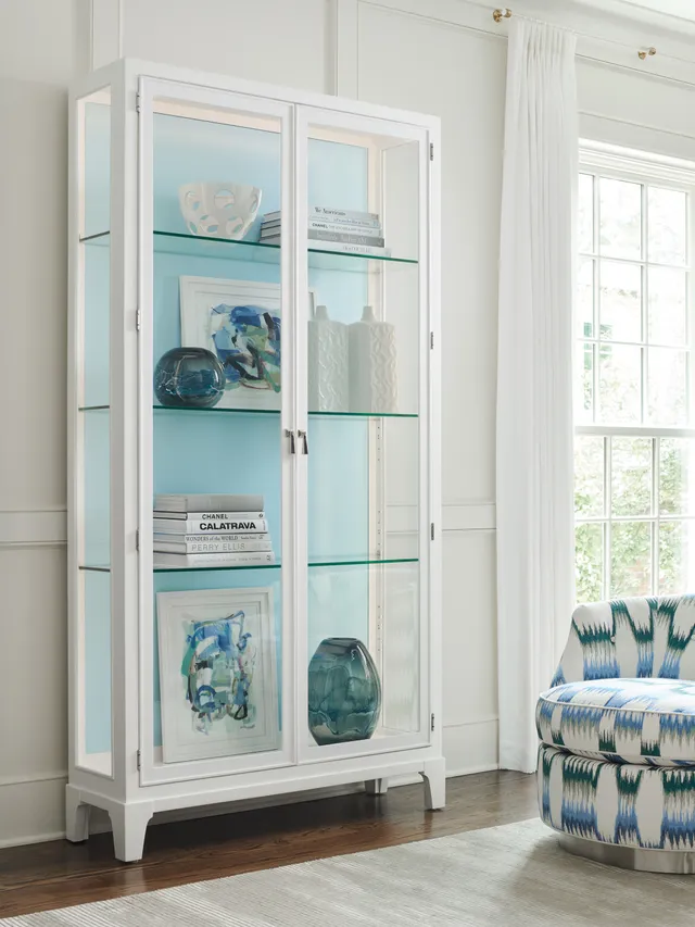 Lakeshore Curio Sky Blue Back Panel - Alternative View