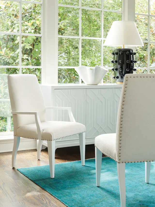 Darien Upholstered Arm Chair - Alternative View