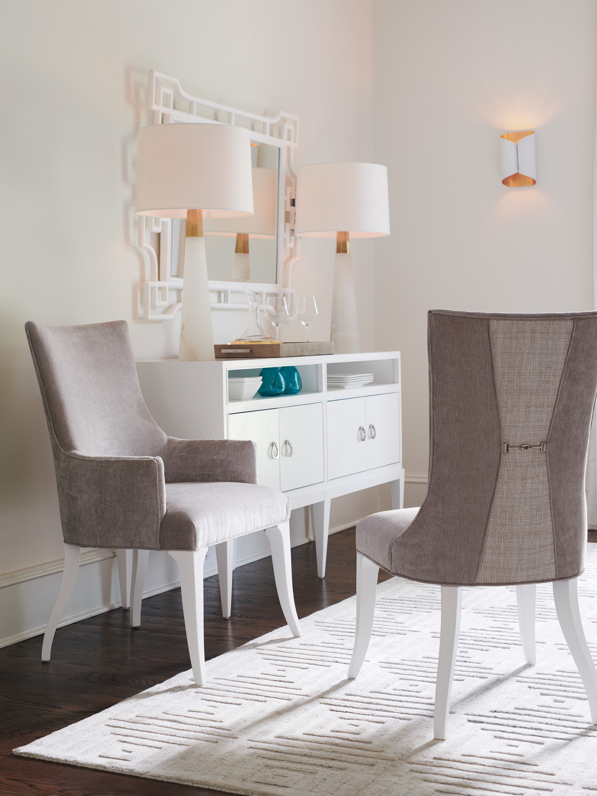 Geneva Upholstered Arm Chair - image 2