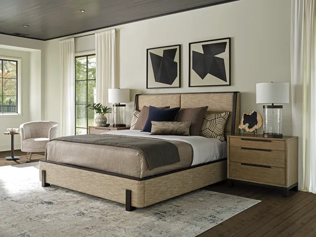 Barcelona Upholstered Bed - Alternative View