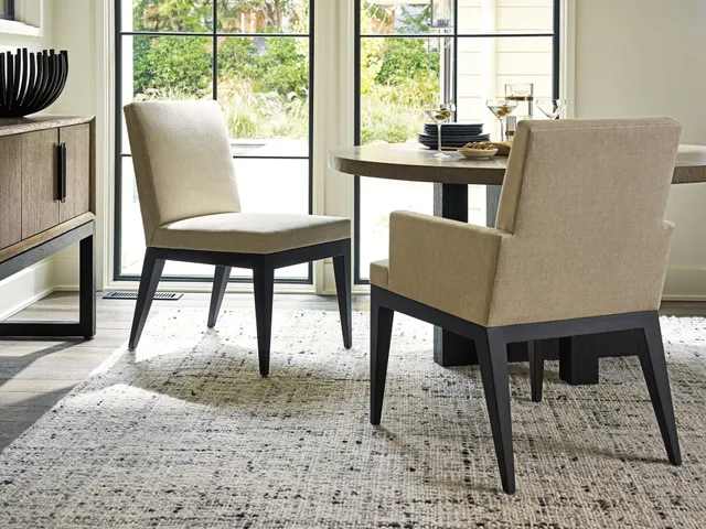 Murano Upholstered Arm Chair - Alternative View