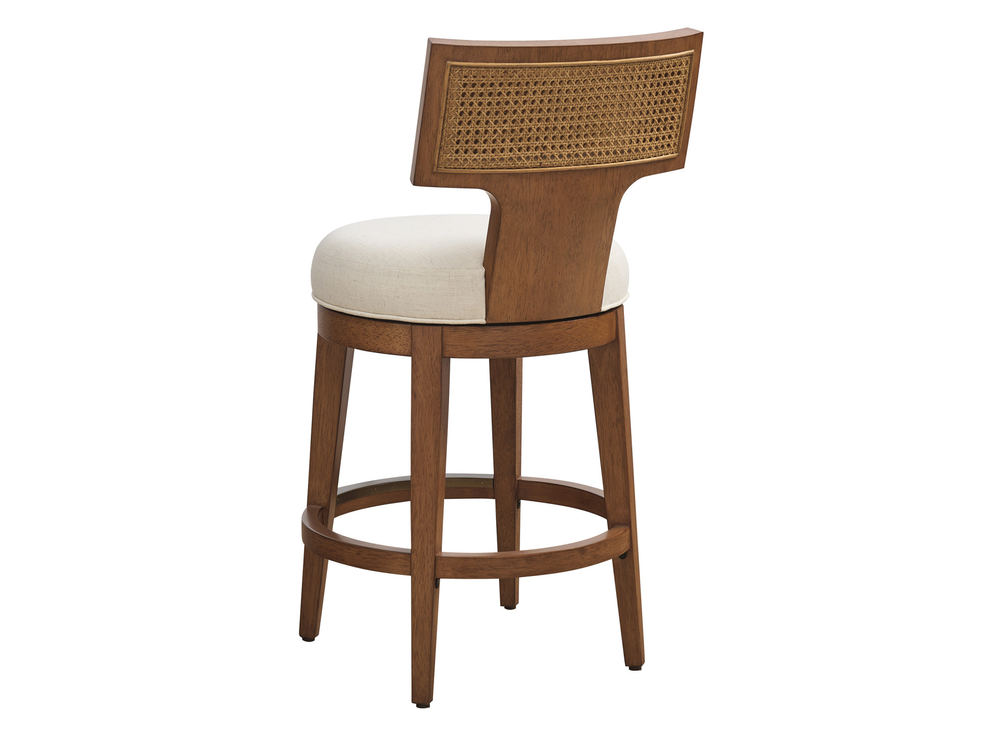 Calavera Custom Woven Swivel Counter Stool - image 3