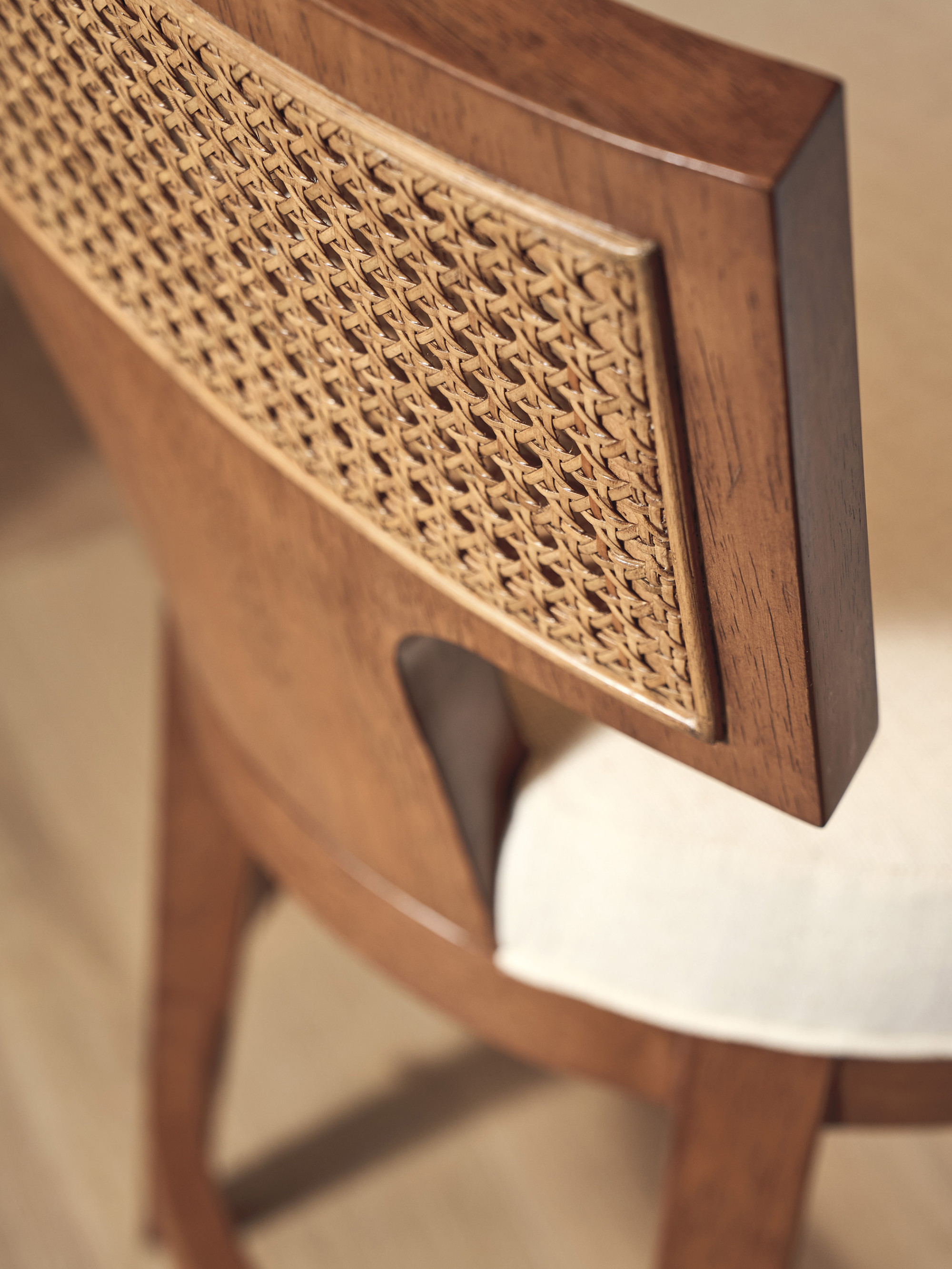 Calavera Custom Woven Swivel Counter Stool - image 2