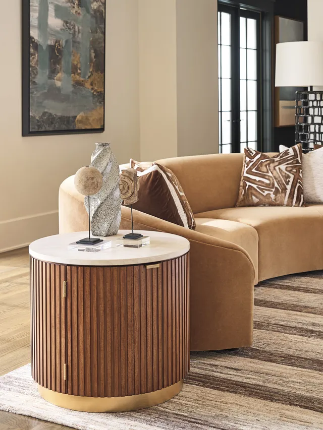 Avenida Round End Table - Alternative View