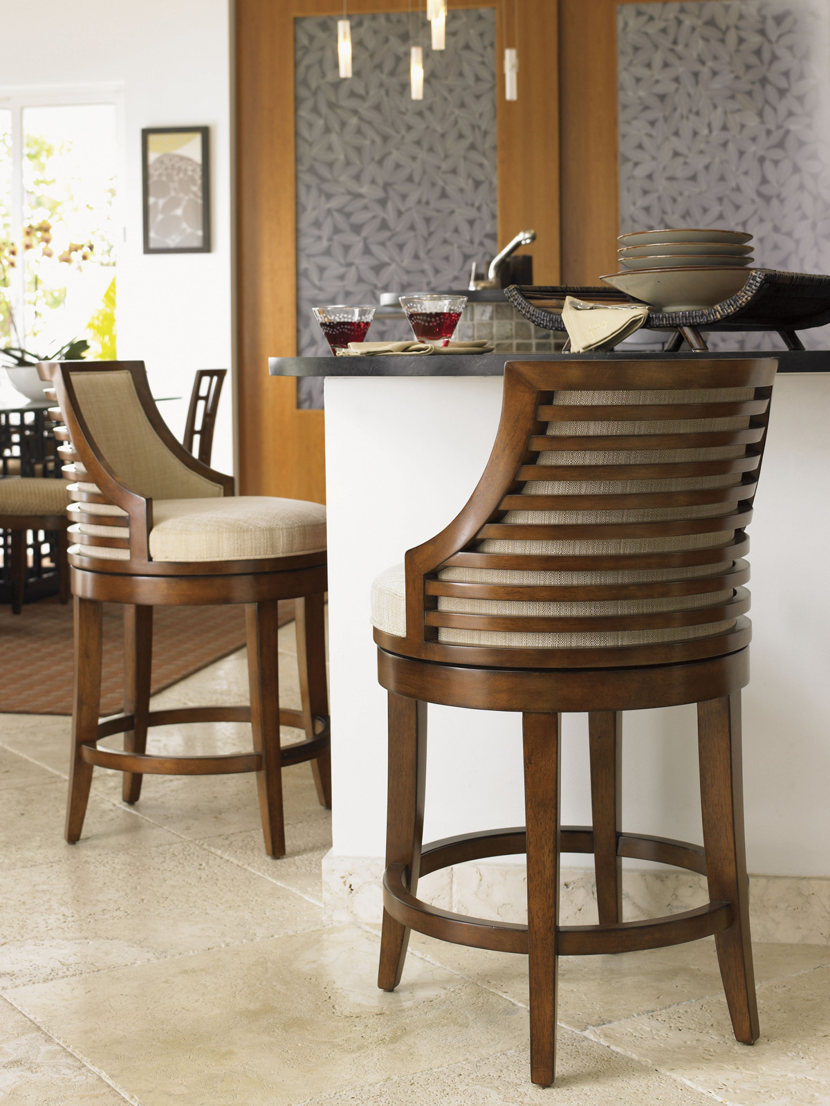 Cabana Swivel Counter Stool - image 2