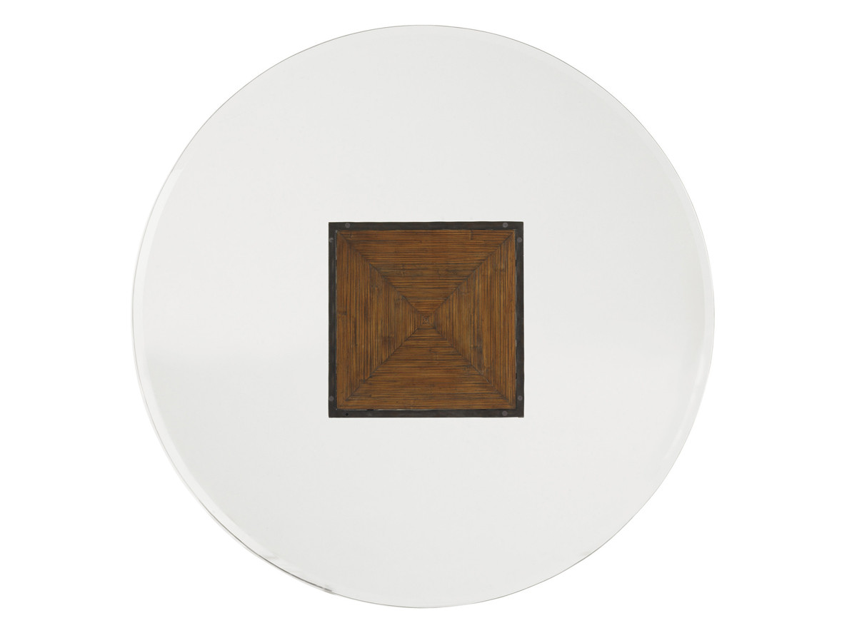 South Sea Dining Table With 60 Inch Glass Top - image 3