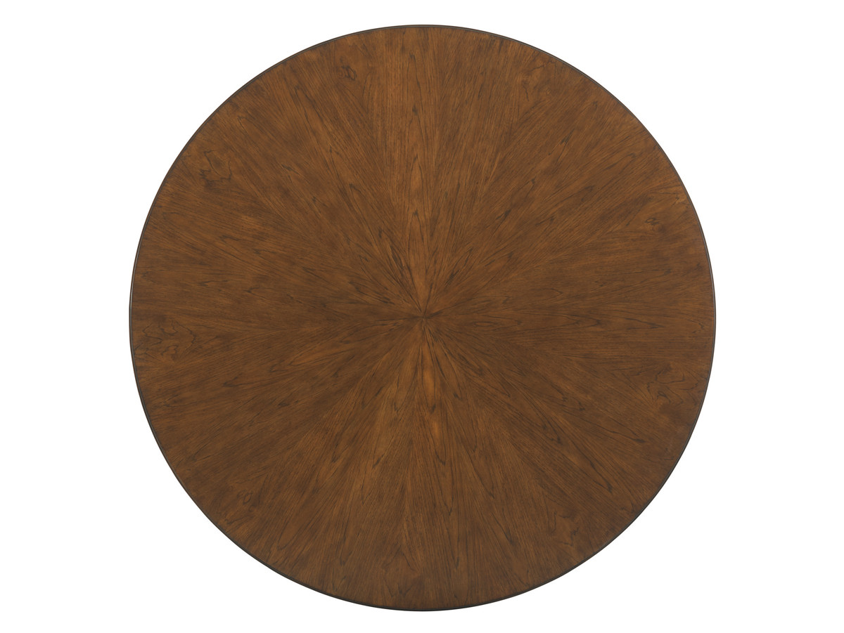 Meridien Round Dining Table With Wooden Top - image 3
