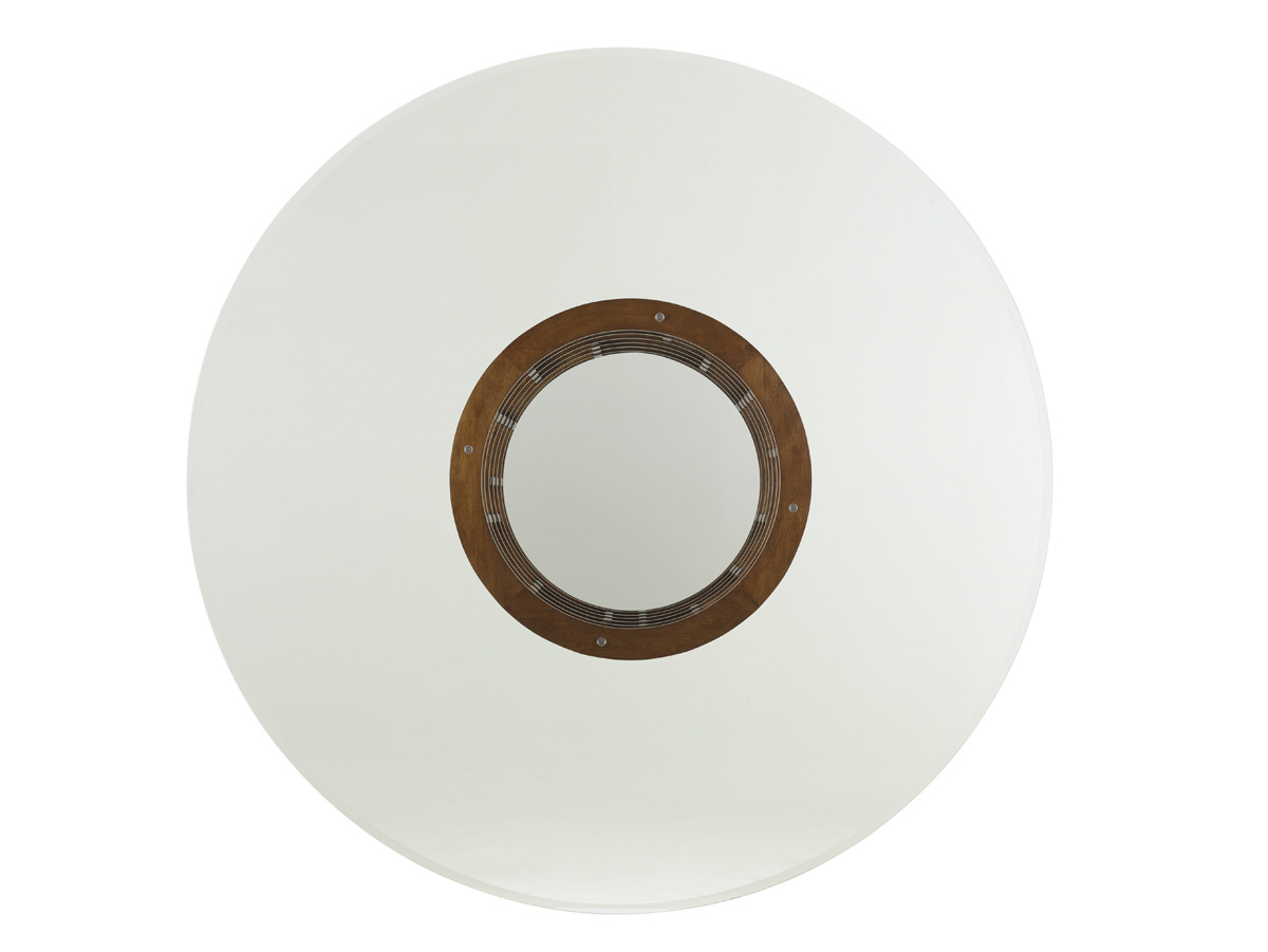 Meridien Round Dining Table With 72 Inch Glass Top - image 2