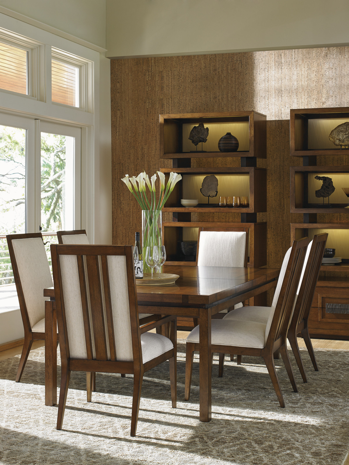 Natori Slat Back Arm Chair - image 3