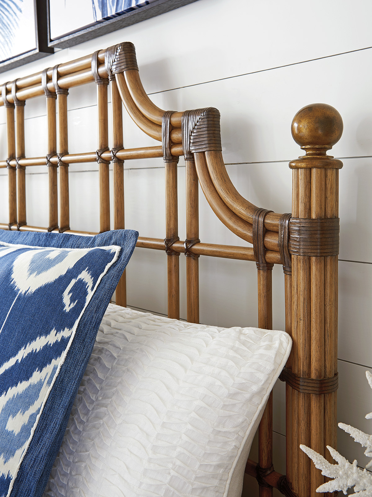 St. Kitts Rattan Headboard - image 2