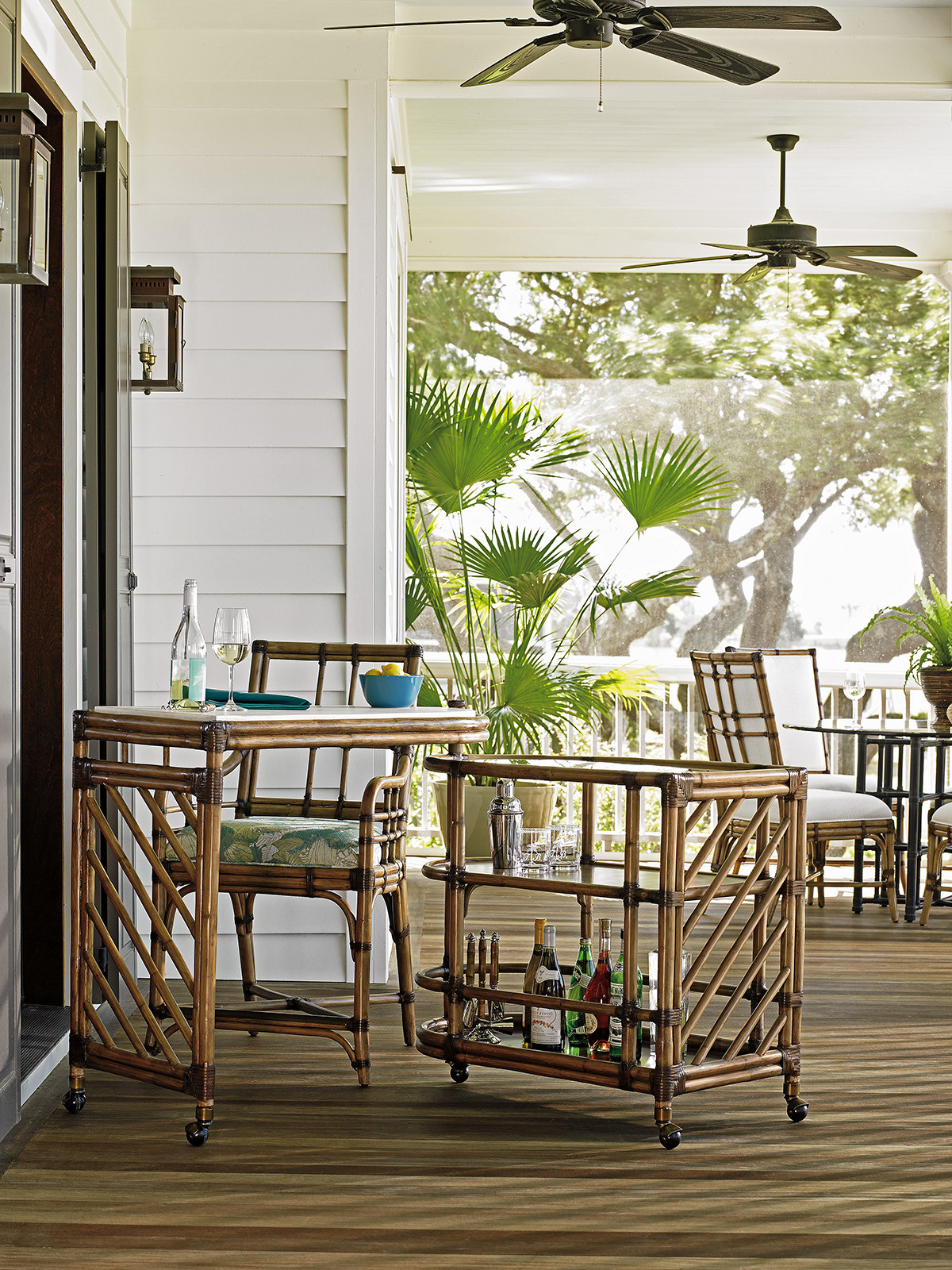 Cable Beach Bar Cart - image 2