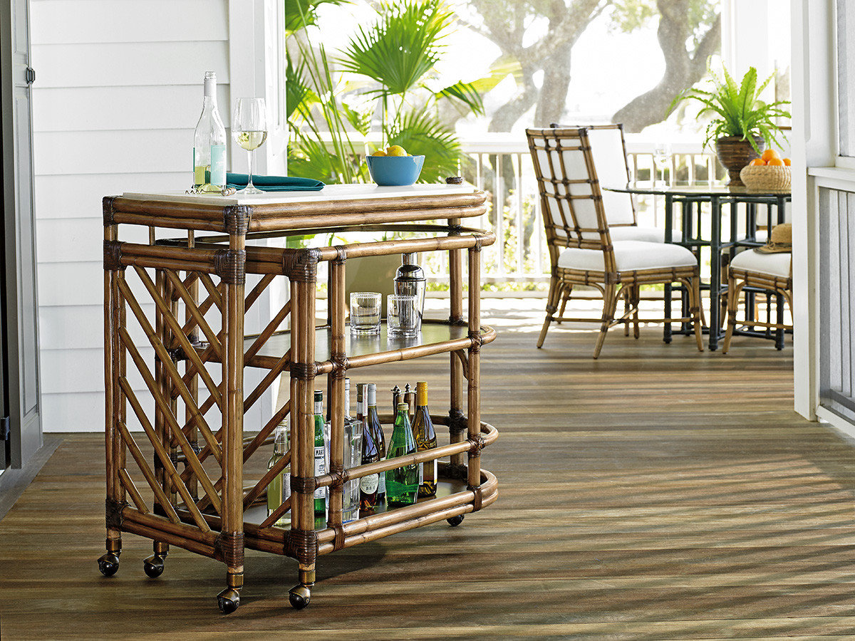 Cable Beach Bar Cart - image 1